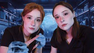 ASMR Twin Examination of You (Extra-Dimensional Being) | Binaural