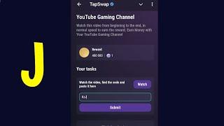 YouTube Gaming Channel | Tapswap Code | Earn Money with Your YouTube Gaming Channel