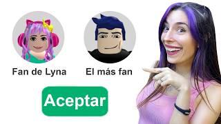 ACEPTÉ LA SOLICITUD DE AMISTAD DE MIS SEGUIDORES EN ROBLOX 