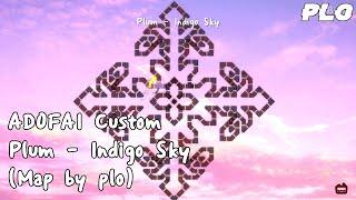 [ADOFAI Custom] Plum - Indigo Sky (Map by Orandi)