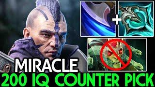 MIRACLE [Anti Mage] 200 IQ Anti Mage + New Item Counter Medusa Dota 2