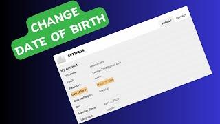 How to Change Date of birth in Rockstar Games Social Club