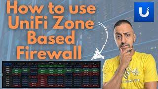 How to configure UniFi Zone Based Firewall | Zone Creation, Reading and Configuring rules