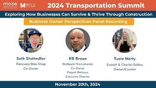 2024 Transportation Summit -  Business Owner Perspectives Panel