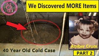 HUGE! Finding New Evidence in 40 Year Old Cold Case! Amber Crum Pt2