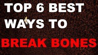 TOP 6 BEST WAYS TO BREAK BONES ON BROKEN BONES 4 | ROBLOX Broken Bones IV