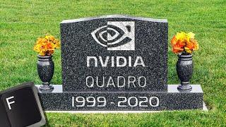 Nvidia Quadro is Gone - No More Quadro - Quadro is Retired!