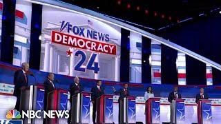 2024 hopefuls vie for the spotlight at first GOP debate