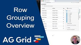 Row Grouping for JavaScript Data Grid with AG Grid