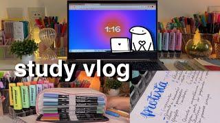 STUDY VLOG Como eu estudo fazendo resumos | estilo filminho narrado