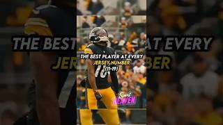 Best Player at every jersey number part 2 #shorts #viral #banger #football