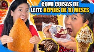 COMI COMIDA DE LEITE DEPOIS DE 10 MESES | Blog das irmãs