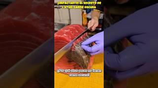 ¡Impactante! El secreto del atún: carne oscura #Atún #CarneOscura #RevelaciónExplosiva