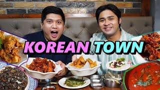 Insane Korean Food Tour at the Largest KOREAN TOWN in the Philippines!