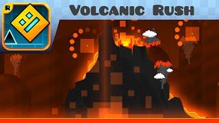 Geometry Dash - Volcanic Rush (3 Coins) (Easy Demon) - by Manix