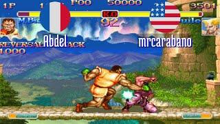 FT5 @ssf2xjr1: Abdel (FR) vs mrcarabano (US) [Super SF II X ssf2x ssf2 Fightcade] Nov 14