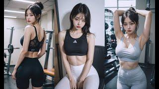 [4k AI 룩북] 스포티한 그녀의 하루 일과/her sporty daily routine LOOKBOOK