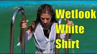 Wetlook pool video | Wetlook white shirt | Wetlook girl