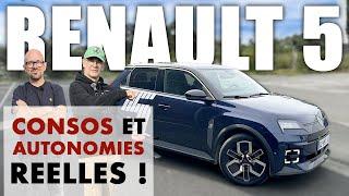 L'AUTONOMIE et les CONSOMMATIONS REELLES de la Renault 5 ! (Ioniq 28 challenge)