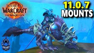 ALL THE MOUNTS  Coming in 11.0.7 - Start Grinding TODAY! - Samiccus Discusses & Reacts