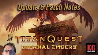 Titan Quest | Eternal Embers - Update 6 PATCH Notes