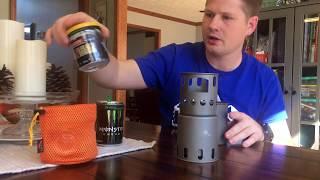 TOAKS Titanium Backpacking Wood Burning Stove (Small) unboxing