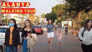 alanya coastal road walking tour 2021 ! alanya antalya turkey holiday ! turkey travel