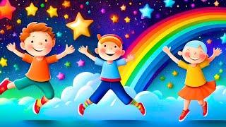 Rainbow Groove  | Nursery Rhymes & Kids Songs  #nurseryrhymes #kidsvideo #kidssong  01