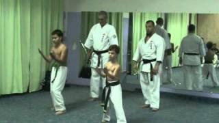 Children Sanchin kitae Shohei ryu / Uechi ryu kei Russia Hombu.MPG