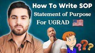 How to Write Statement of Purpose | SOP - Statement of Purpose for Global UGRAD Program 2025