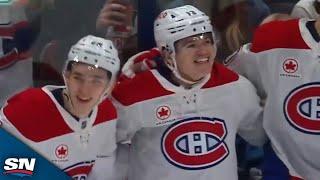 Canadiens' Cole Caufield Scores His 13th Of The Season vs. Blue Jackets