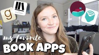 MY FAVORITE BOOK APPS  // track your reading, book recommendations, free audiobooks, and more!