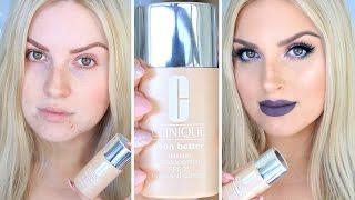 First Impression Review  Clinique Even Better Makeup Foundation