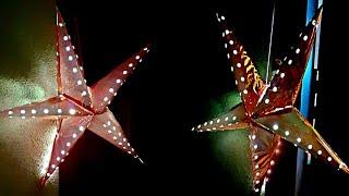 How to make christmas star/DIY Christmas  Decorations.