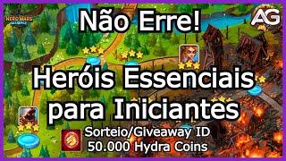 Melhores Heróis para Investir no Início em Hero Wars Alliance + Sorteio de Moedas da Hidra