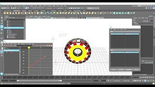 How to rotate a wheel exactly with proper automotion in maya 2023