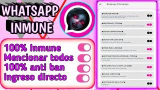 Como VOLVER UTILIZAR WhatsApp INMUNE con tu número BLOQUEADO en 2025