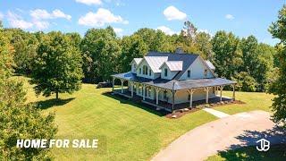 INSIDE A SOUTHERN FARMHOUSE w/ Wrap Around Porch & 5 Acres of Hillside | Luxury Home | Nashville TN