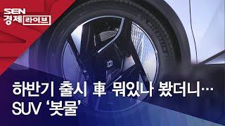 하반기 출시 車 뭐있나 봤더니…SUV ‘봇물’