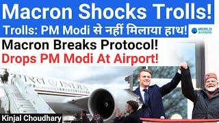 Macron Breaks All Protocols For PM Modi - India-France Relations Reach New Heights! World Affairs