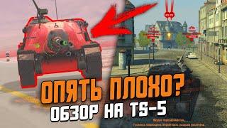 ЗАЧЕМ ВЫ СНОВА ЭТО СДЕЛАЛИ? Обзор TS-5 По ПЕРВОМУ Впечатлению / Wot Blitz