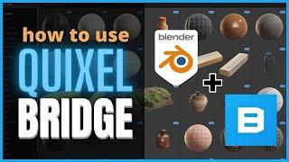 How to install Quixel Bridge on Blender | *FIX Also Included