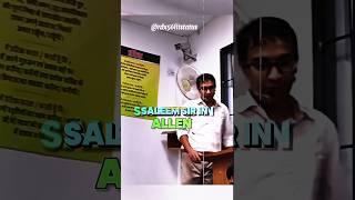 Saleem Sir in Allen || But  || IIT JEE || #jee #neet #upsc #iit #nit