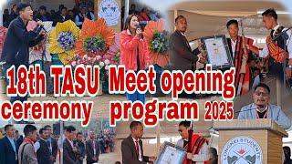 TASU Sports meet️ Opening ceremony program//2025