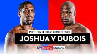 POST-FIGHT PRESS CONFERENCE!  | Anthony Joshua v Daniel Dubois