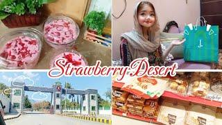 Special Strawberry Dessert|Delicious Desset Recipe|Gift unboxing|MQ Life Loops