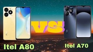 details about itel A80 and itel A70 comparison