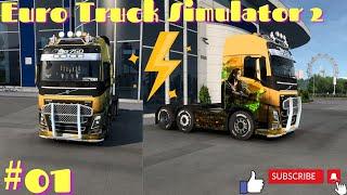 EURO TRUCK SIMULATOR 2 1.44  - VOLVO FH16 OPEN PIPE SOUND V1.2