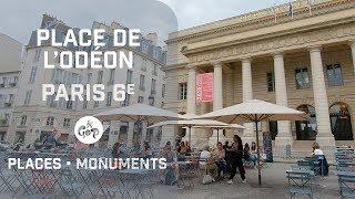 ⁴ᴷ Walking PARIS – Place de l'ODÉON