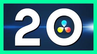 DaVinci Resolve 20! - Top NEW FEATURES for VFX and Motion GFX!
